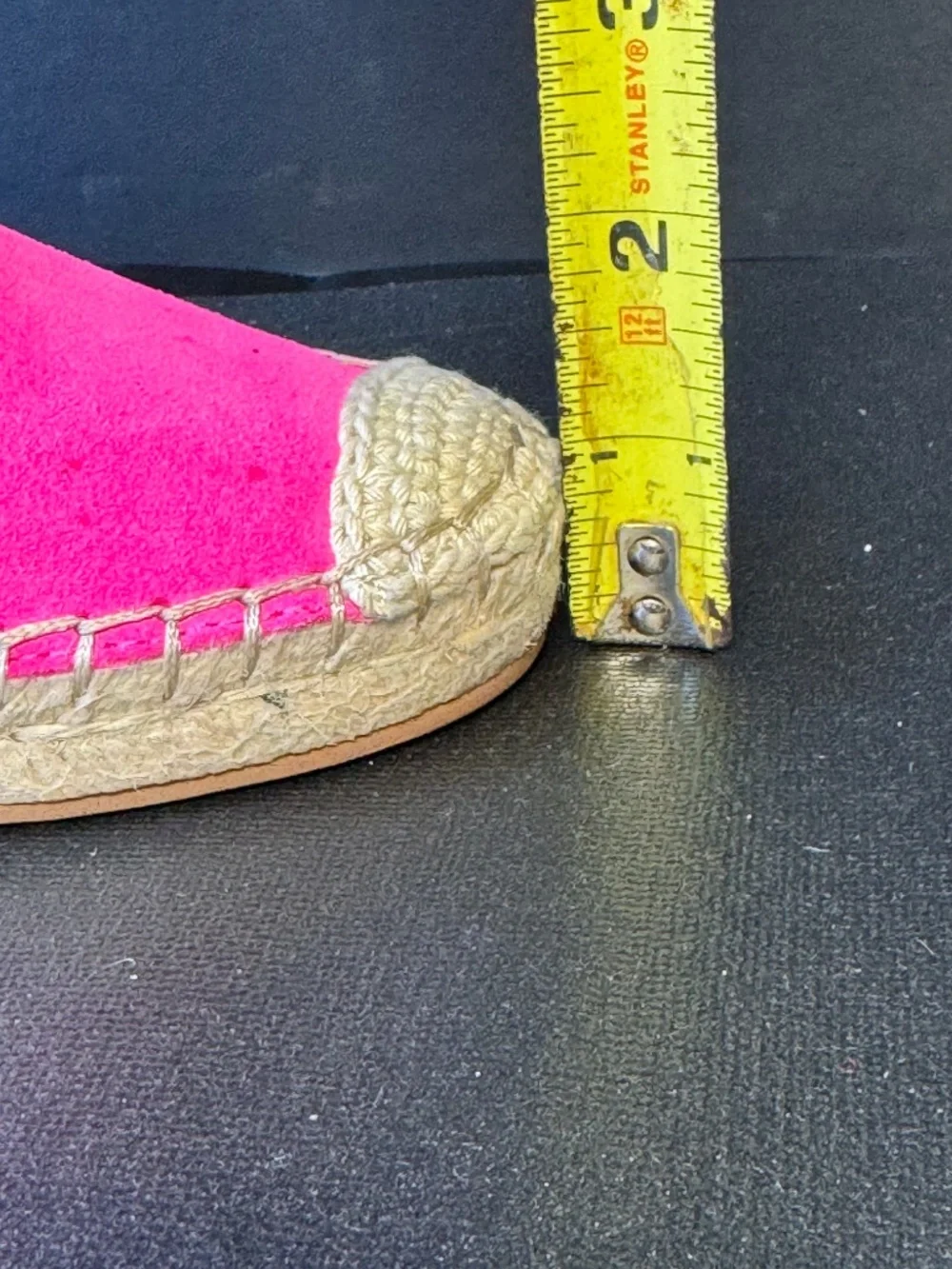 Vince Camuto Pink Suede Espadrille Wedge Sandals Ankle Strap Size 6.5